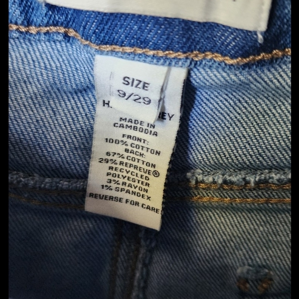 Happily Grey Women's Classic Blue Jean Shorts - Picture 3 of 5